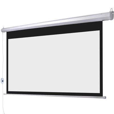 China » Electric Screen 100 Projector Ceiling Recessed Electric Ceiling Motorized Projection Screen for sale