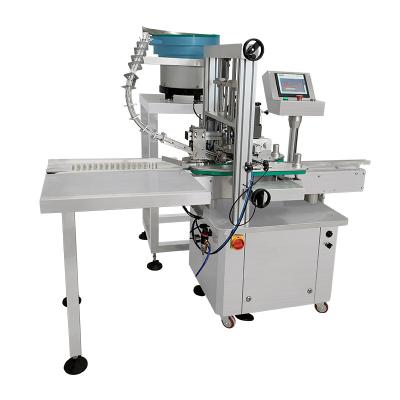 China Automatic Food Screw Machine Glass Plastic Bottle Capper Screwing Capping Machine for sale