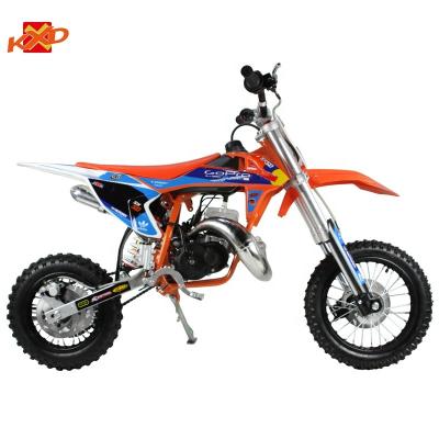 China KXD707A-1 Mini KTM Dirt Bike 49CC 2 Stroke Kick Start Gasoline Kids Motorcycle 10 Years Above Kid ktm Motorcycle KXD707A-1 New Design for sale