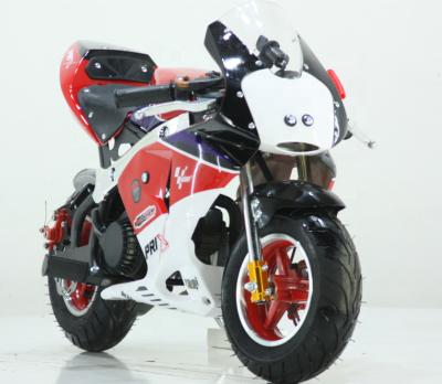 China Cheap 49cc 2 Stroke Pocket Mini Motorcycle KXD-008A Bike for sale