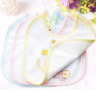 China Antibacterial Unisex Simple Stylish Soft Cotton Babies Bib Small Kids Children Mouth Water Absorbing Boys and Girls Muslin Saliva Easy Clean Towel for sale