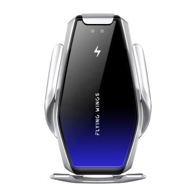 China 15W QI Radio Charging Trending 2021 New Arrivals S7 Car Wireless Charger Sensor Auto Infrared Phone Mount 360 Air Vent Holder for sale