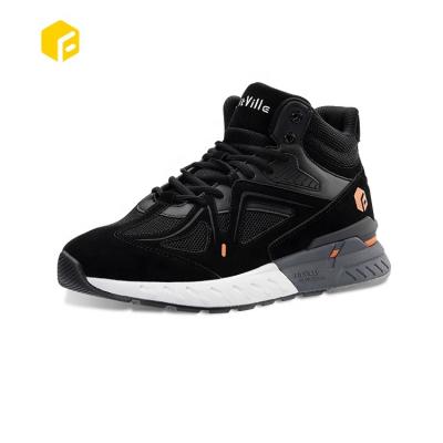 China Cushioning Fast Delivery Anti-pronation Heel Ring Men Shoes Sport Running Shoes Comfortable Hightop Sports Shoes for sale