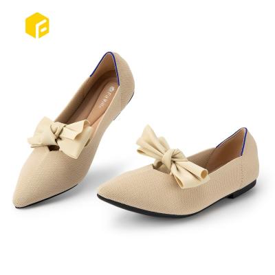 China Flat 2022 New Designs Super Comfortable Ladies Office Wear Shoes Pointed Toe Flat Shoes Sandals For Woman for sale