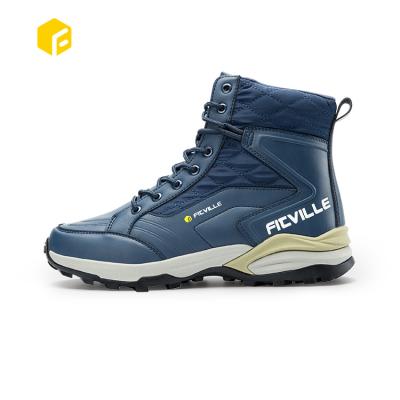 China Cushioning Winter Walking Boots High Quality Rigid Rubber Outsole Waterproof Sport Hiking Boots Men With Strong Grip for sale