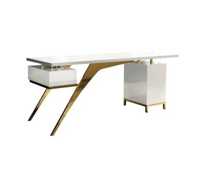 China Renewable Marble Console New Anqtique Design White Office Desk for sale