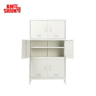 China New Furniture 2020 Modern Home Elegant White Living Room Cabinet White Steel Cabinet With Handle for sale