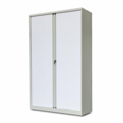 China Adjustable Shutter Door Roller Cabinet Office Door Tambour Steel FAS-033 (Height) Filing Cabinet for sale