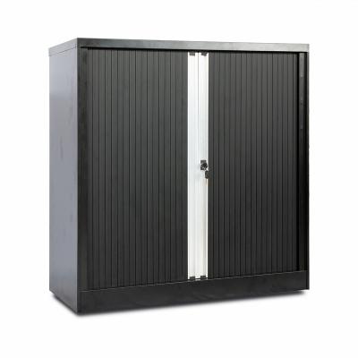 China FAS-035 filing cabinet dismantle structure roller shutter door storage cabinet tambour door filing cabinet for sale