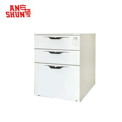 China Good Quality Mobile 3 Drawer 4A/FC Metal File Storage Cabinet Modern Filing Cabinet for sale