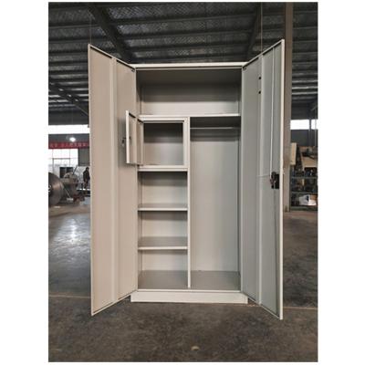 China High Quality Custom Made Wardrobes Customizable Luoyang ANSHUN 2 Doors Metal Storage Cabinets for sale