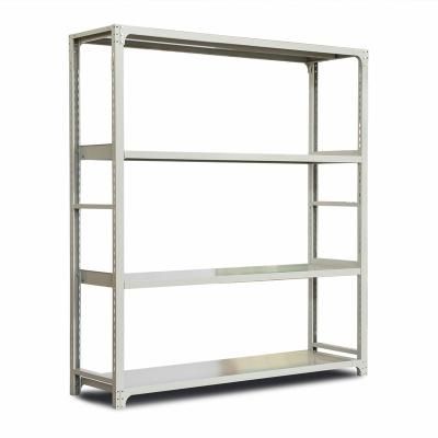 China FAS-060 Boltess Corrosion Protection Shelving Rack Metal Warehouse Storage Rack Medium Light Duty Steel Shelf for sale