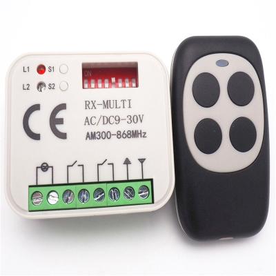 China 433mhz 12v 24v sliding door CAME doorhan remote control receiver for sale