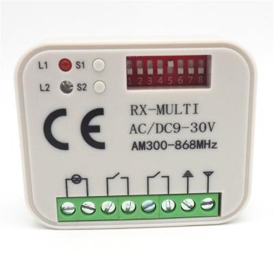 China Compatible with universal multi automatic garage door remote control rolling code scanning frequency 300-900mhz receiver for garage for sale