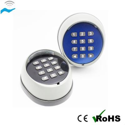 China Outdoor Safe Digital Electronic Garage Door Lock Keypad Wireless Controller Keypad 433mhz for sale