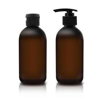 China Custom luxury plastic personal care PET bottle shampoo dispenser bottle for sale for sale