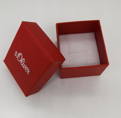 China Recycled Materials Paper Box Printing Paper Box For Ring And Jewelry Box for sale