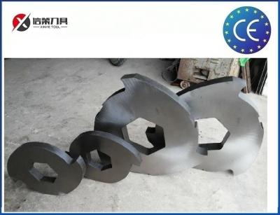 China Plastic Recycling Crusher Hot Sales Manufacturing Plant Blade For PVC Milling Machine Customized Contaminant Crushing Blades for sale