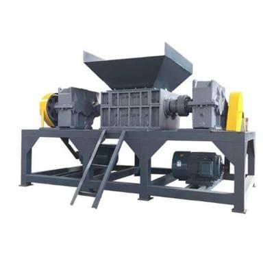 China Plastic Products OEM Double Shaft Scrap Metal Crusher Waste Metal Shredder Machine For Sale for sale