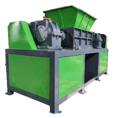 China Plastic Products PP PE film double shaft shredder machines crushing machine with best price for sale