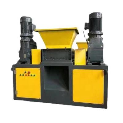 China Plastic Products Shredder machine tire double single shaft shredding machine two shaft plastic shredder for sale