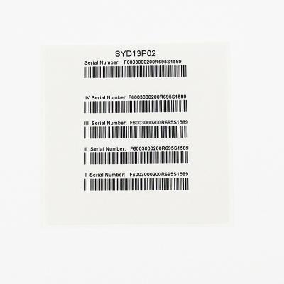 China High Accuracy Medical HIBC ISBT GS1 Barcode Label Product Sticker Print (600 points) for sale