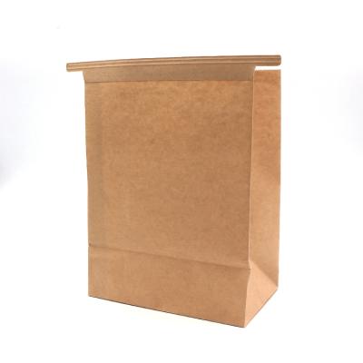 China Custom High Quality Printed Recyclable Take Away Fast Food Paper Bag for sale