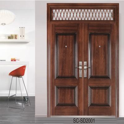 China Modern Indian Gate Double Doors Houses Modern Basic Track Designs for sale