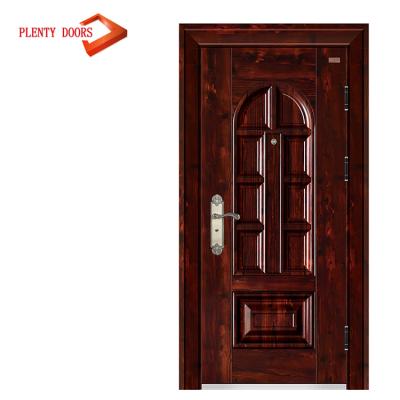 China Steel Swing Front Entry Door Design Security Door for sale