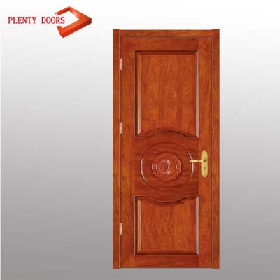 China Modern Hotel Interior Wooden Room Door Designs Moroccan Prehung Modern Wooden Door for sale