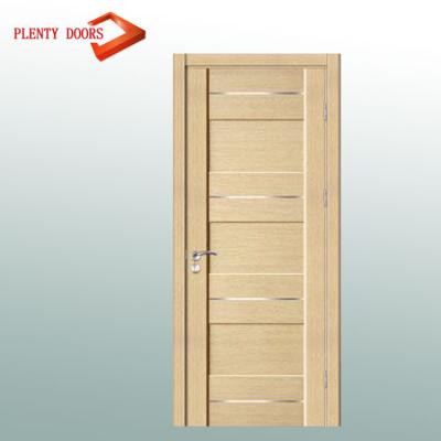 China Modern COMPLETE Doors Panel Interior PVC MDF Wooden Oval Frame for sale