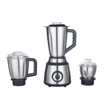 China 3 In 1 Silver Lakas High Durability Electric Stainless Steel Blender Peak Mixer for sale