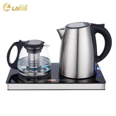 China Household Factory Supply 1.8L+1L Capacity Electronic Automatic Tea Maker Tea Tray With Temperature Control for sale