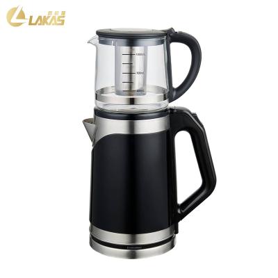 China Keep Hot Supply 2L+1L Capacity Electronic Factory Automatic Tea Maker for sale