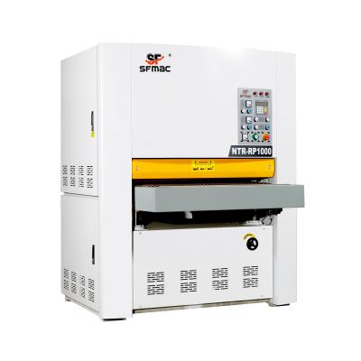 China Furniture Factory NTR-RP1000 Wide Belt Automatic Cnc Polishing Wood Sanding Machine for sale