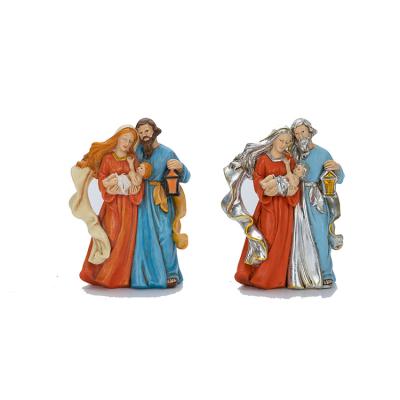 China Hot Selling Home / Hotel Holy Family Painted Ornaments 2019 for sale