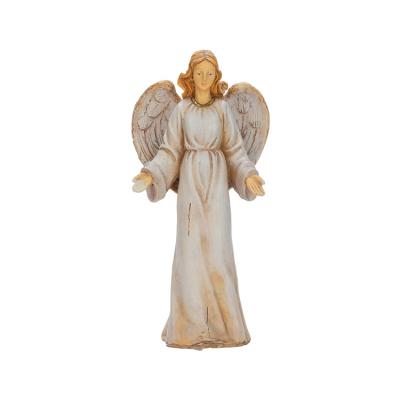 China Religious Catholic Holy Baby Jesus Wholesale Statues Mother Jesus Crafts Europe Resin Baby Jesus Virgin Mary And Angel Statues for sale