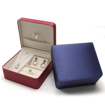 China Hanhong Custom Ring Brincos e Colarinho Caixa de Regalo Conjunto para Viagem de Jóias de Armazenamento à venda