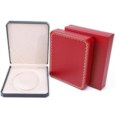 China Custom Logo Square Paper Jewelry Box Packaging Luxury Style For Necklace for sale