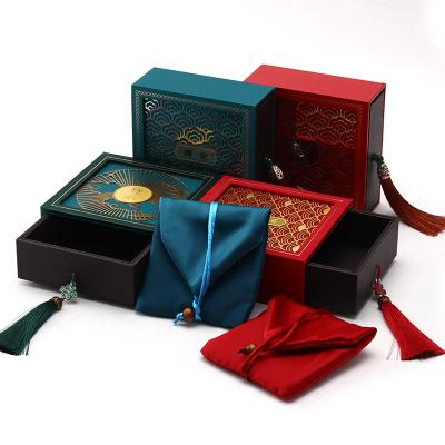 China Ancient Chinese Style Cardboard Paper Jewelry Storage Packaging Box Luxury for sale