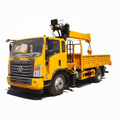 China TRUCK CRANE Popular Product 6.3 Ton Loading Capacity Truck Mounted Crane For Sale for sale