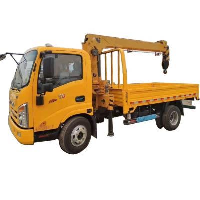 China Cheap Price Mini Hydraulic Truck CRANE Small Lift Truck Crane Mounted Crane for sale