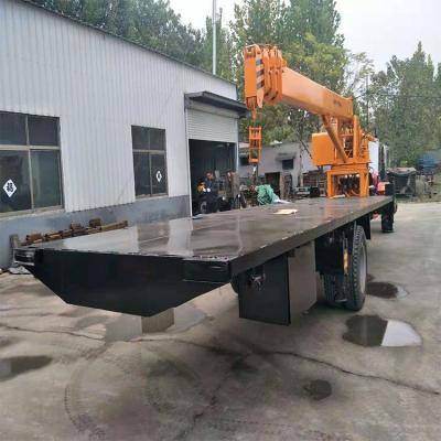 China TRUCK CRANE Small Lift Crane 3 Ton Mini Hydraulic Tractor Mounted Crane For Construction for sale