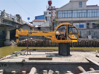 China Other 3000kg boat hoisting construction boat deck crane for sale for sale