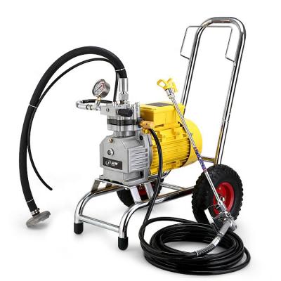 China Home Use High Efficiency Two Guns Portable Airless Spray Painting Machine for sale