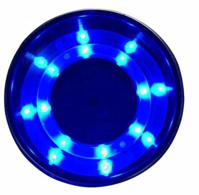 China Marine Hardware Boat Yacht Accessories Blue 8 LED Recessed Stainless Steel Cup Drink Holder For Marine Boat Car RV Marine Hardware Boat Accessories Bottle Holder for sale