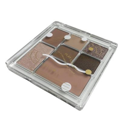 China Competitive Price Silk Eyeshadow Palette Private Label Blush Multifunctional Highlighter Bar Powder Palette for sale