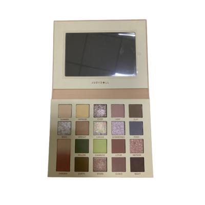 China Good Quality Pink Silk Glitter Eyeshadow Palette Hot Selling Private Label for sale