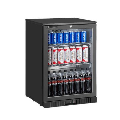 China Single-Temperature Commercial Single Door Mini Bar Coolers Display Beer Drinks for sale