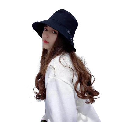 China Good Quality Natural Short Wavy Hair Body Wave Synthetic Hair Tied Bobo Women Baseball Wig Hats Adjustable for sale